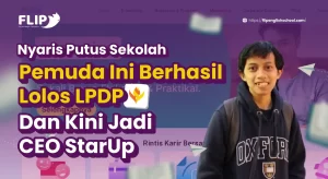 Read more about the article Nyaris Putus Sekolah Siapa Sangka, Angga Fauzan Berhasil Lolos LPDP Dan Kini Jadi CEO StarUp