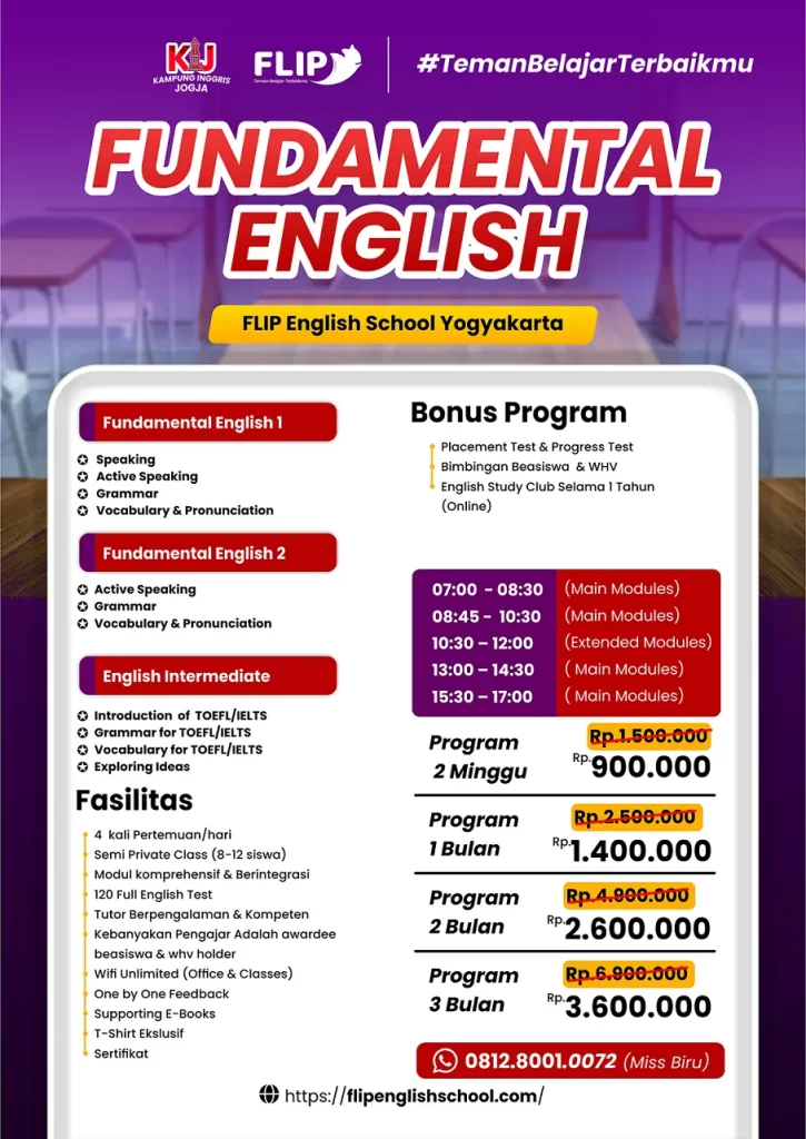 Fundamental English Jogja