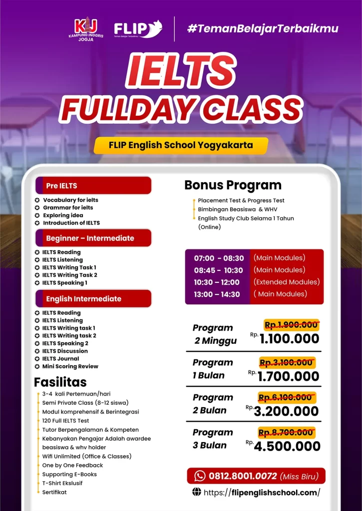 IELTS Fullday Jogja