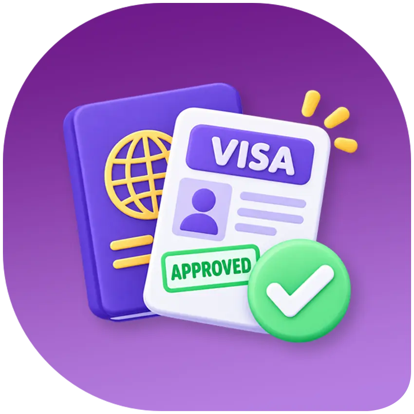 visa granted
